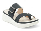 Women's Black Sport Sandal Slide