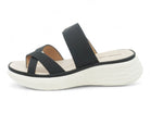 Women's Black Sport Sandal Slide