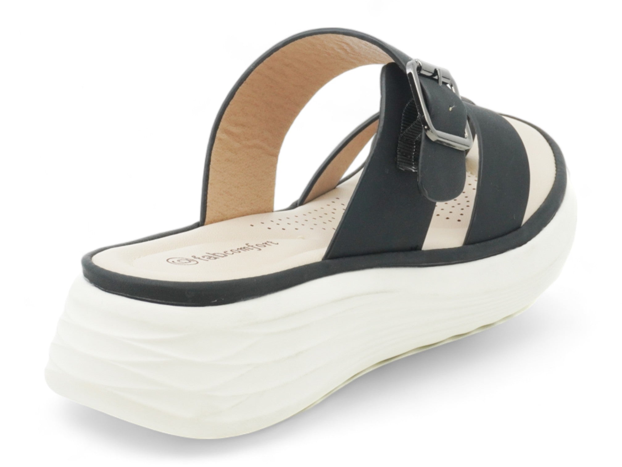 Women's Black Sport Sandal Slide