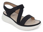 Women's Black Strap Sport Sandal