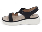 Women's Black Strap Sport Sandal