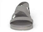 Women's Gray Elastic Athletic Sandal
