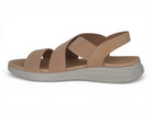 Women's Tan Elastic Athletic Sandal