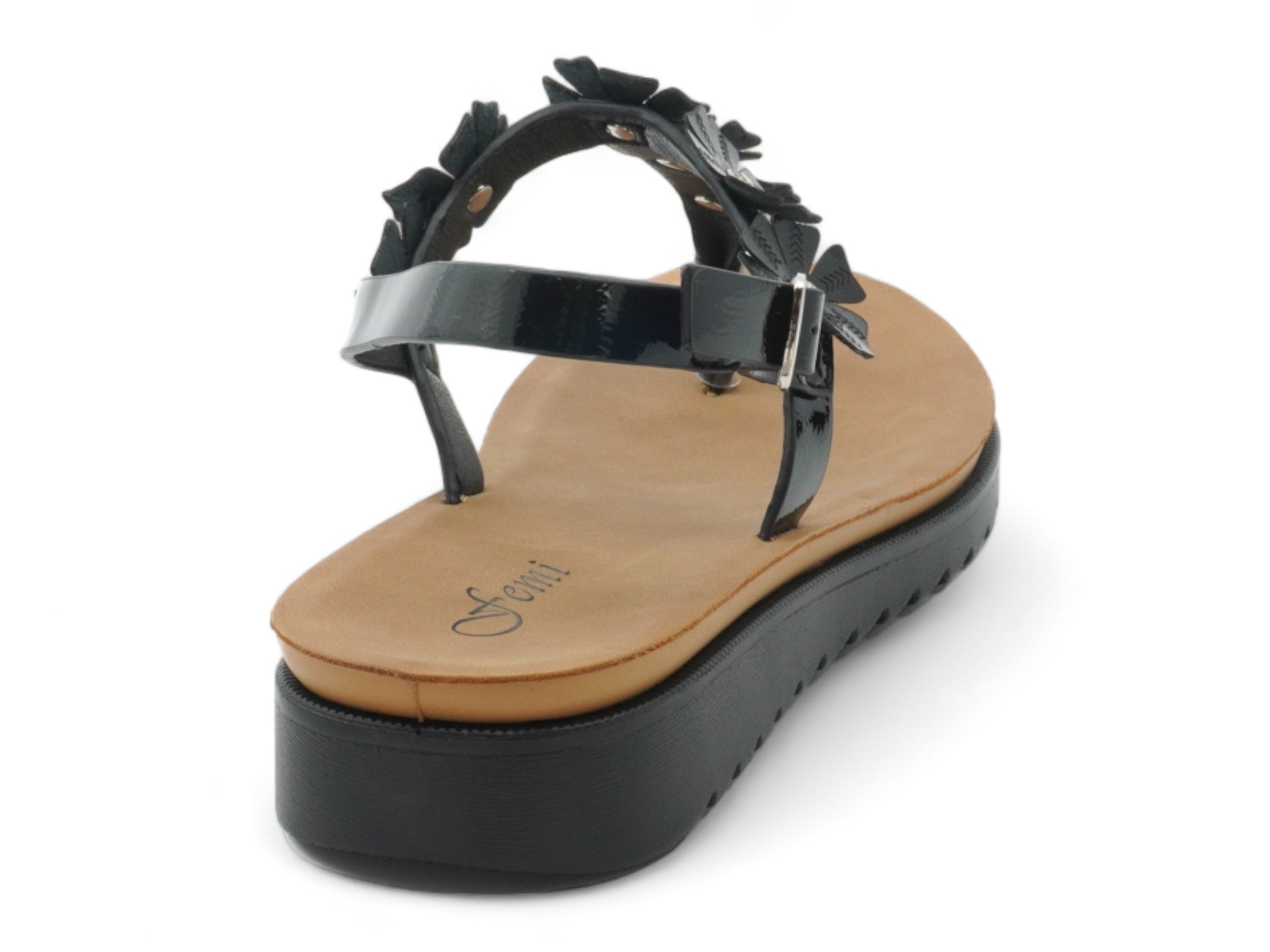 Women's Black Valencia Sandal