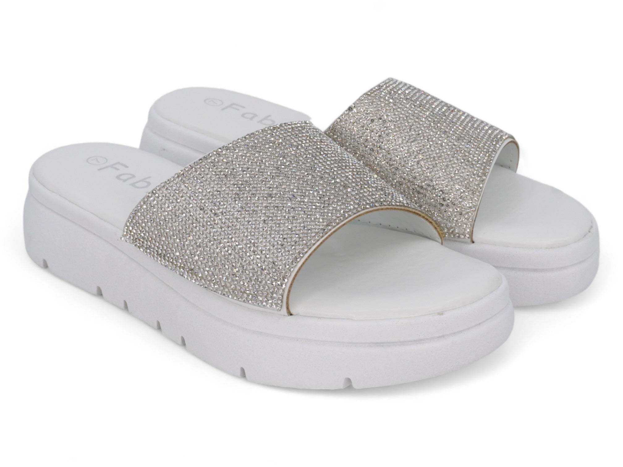 Women's White Bonnie Sandal