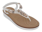 Women's White Sylvie Sandal
