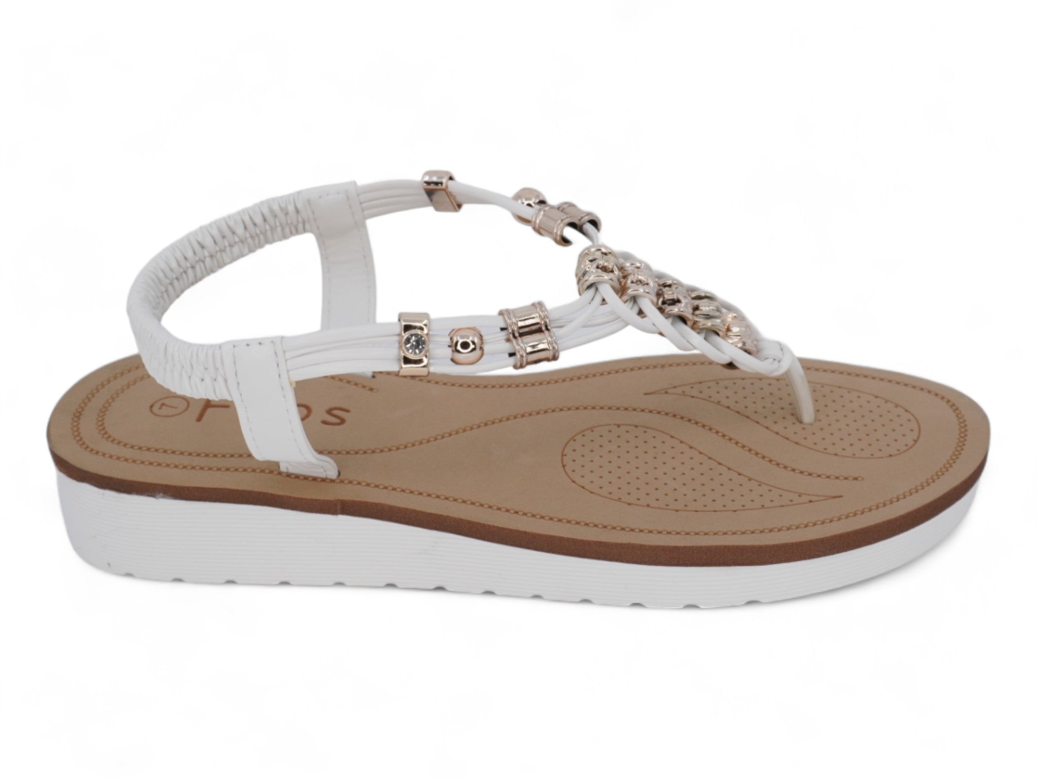 Women's White Sylvie Sandal