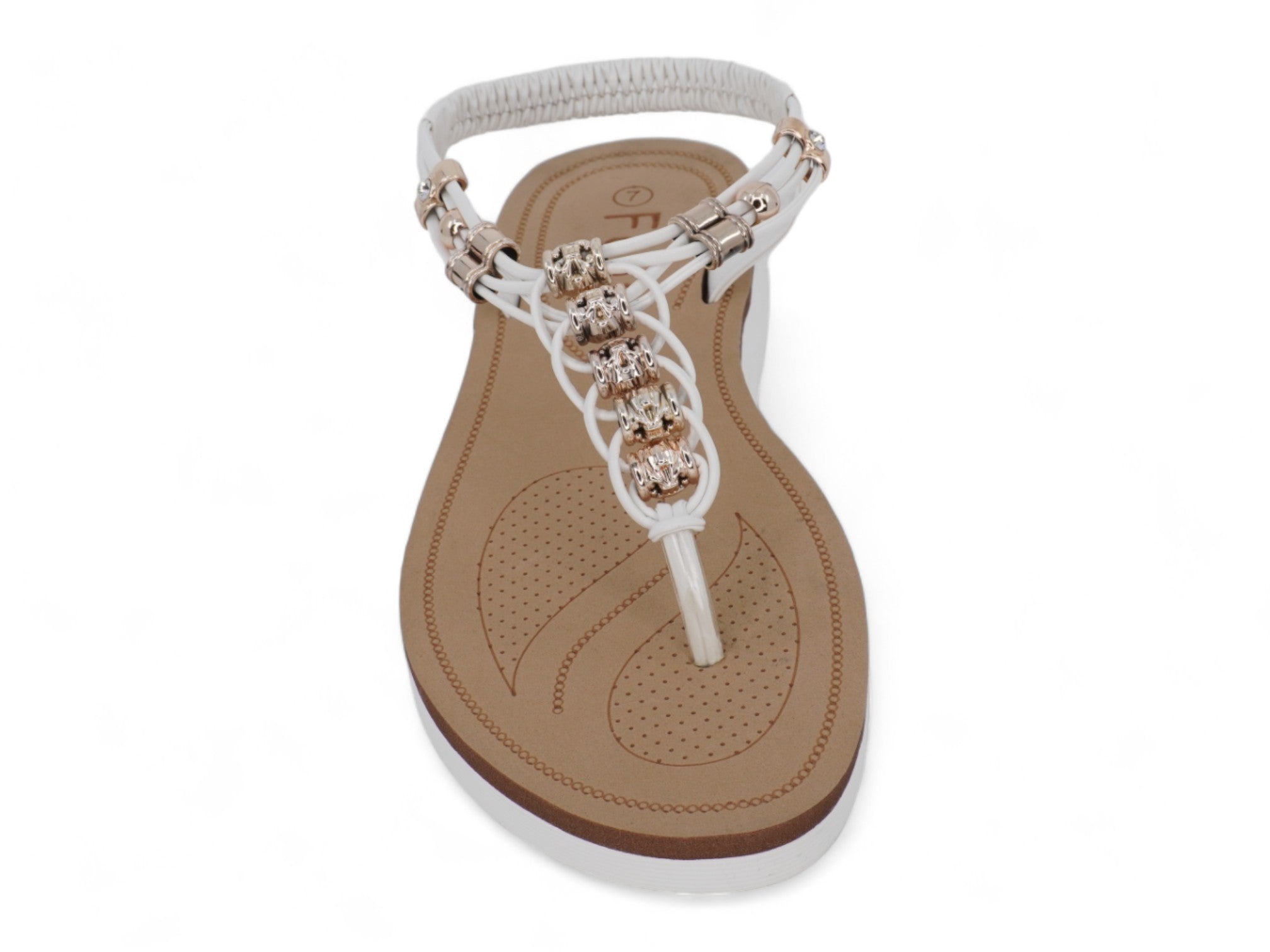 Women's White Sylvie Sandal