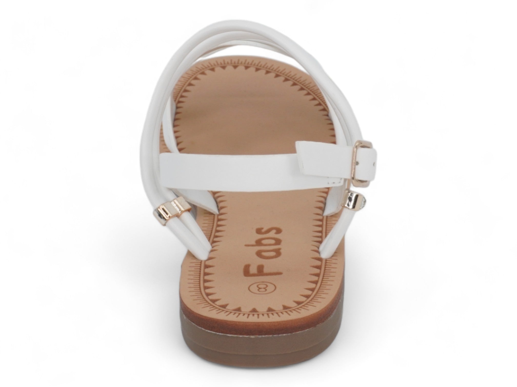 Women's White Ashley Sandal