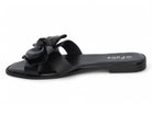 Women's Black Bow Sandal