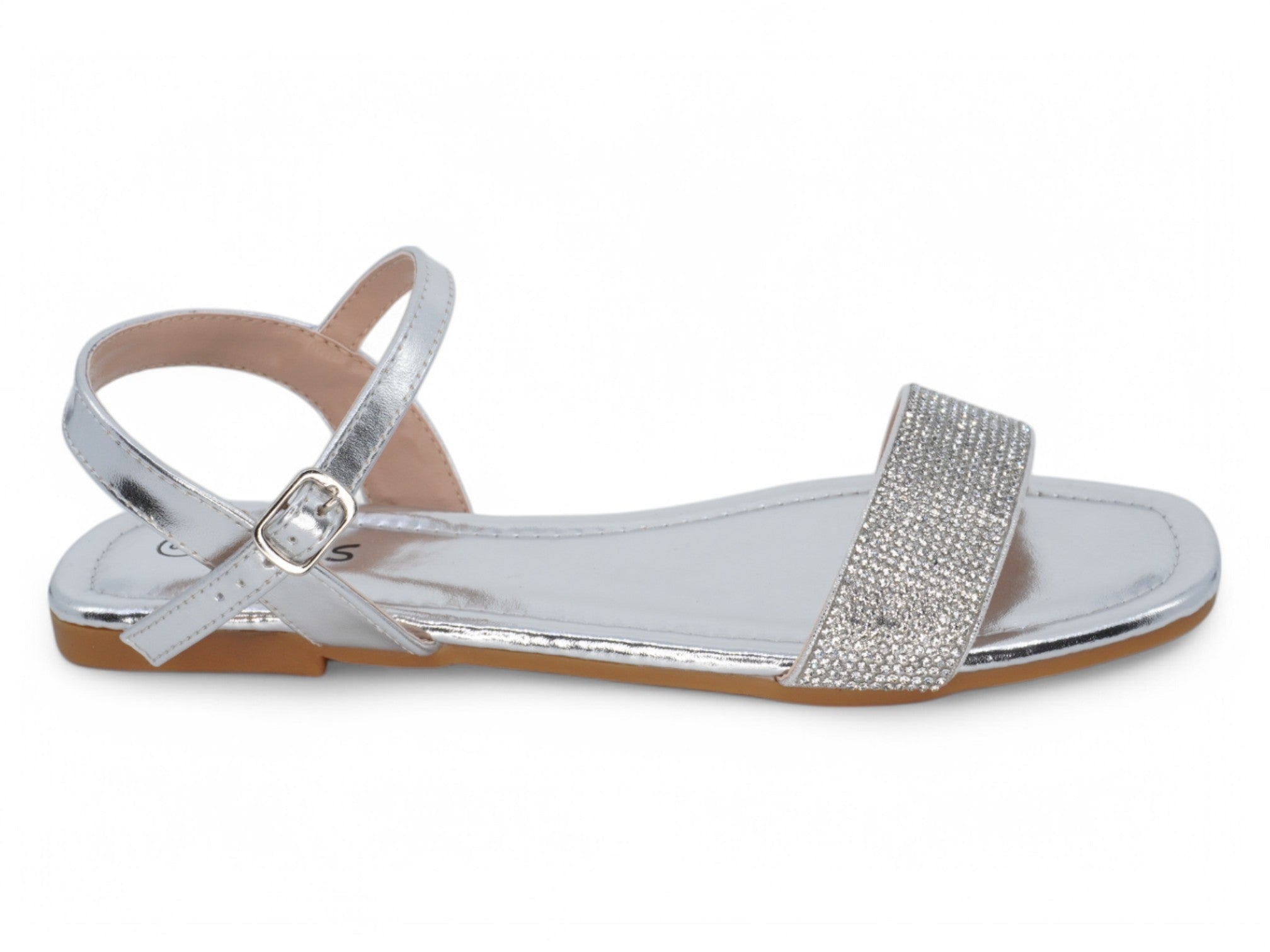 Women's Silver Allegra Sandal