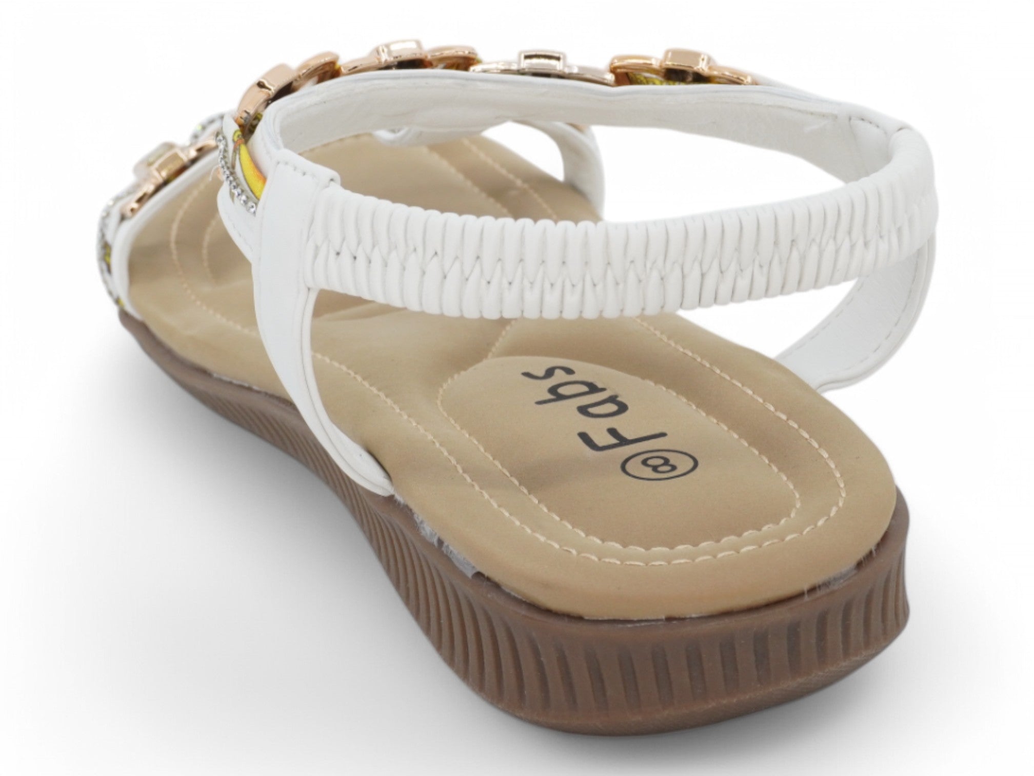 Women's White Shareen Sandal