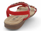 Women's Red Shareen Sandal