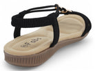 Women's Black Amyra Sandal