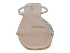 Women's Nude & Silver Kaylee Sandal