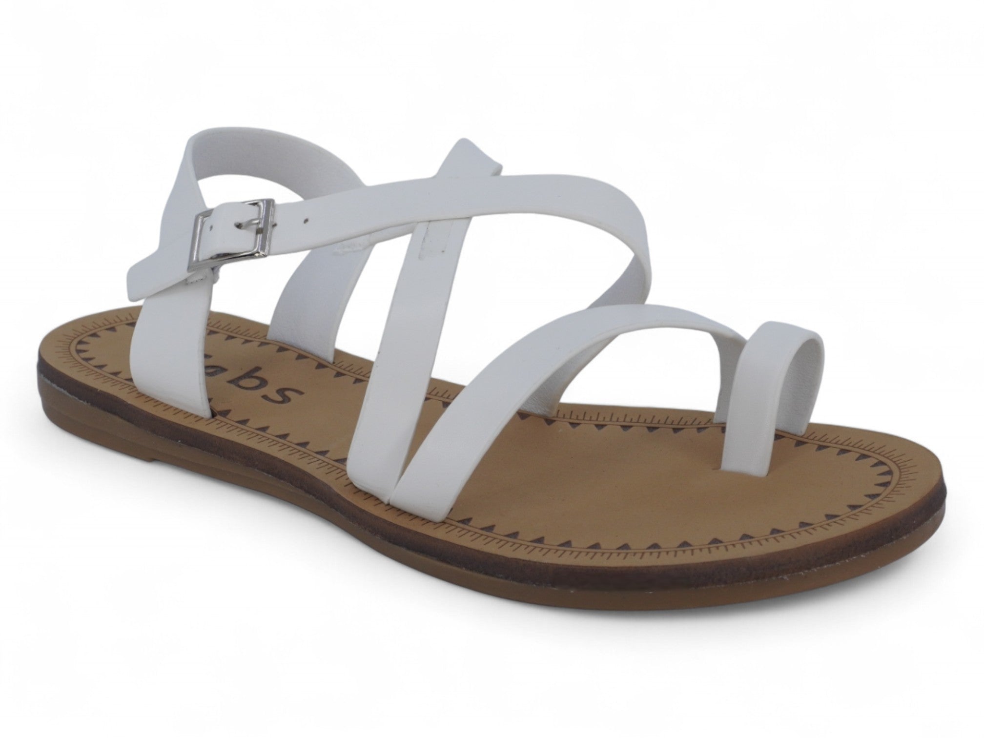 Women's White Loren Sandal