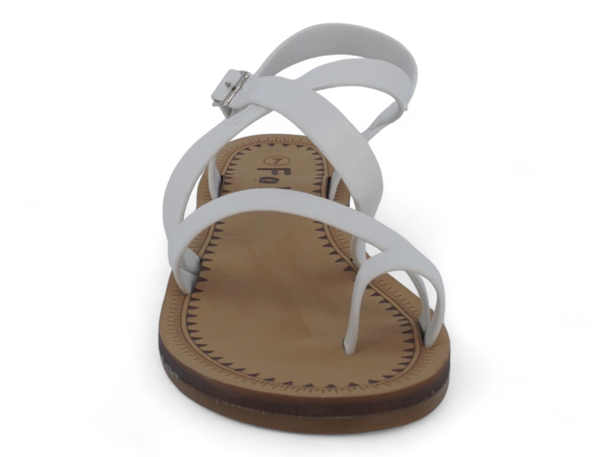 Women's White Loren Sandal