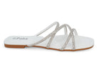 Women's White Nelia Sandal