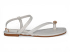Women's White Farrah Sandal