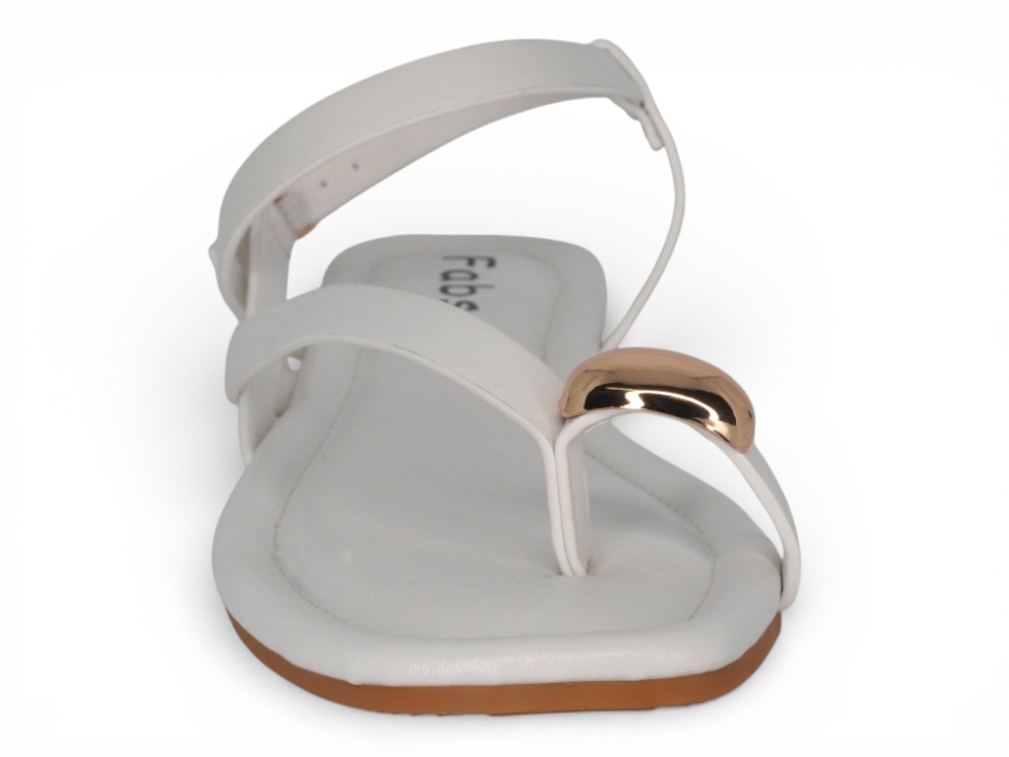 Women's White Farrah Sandal