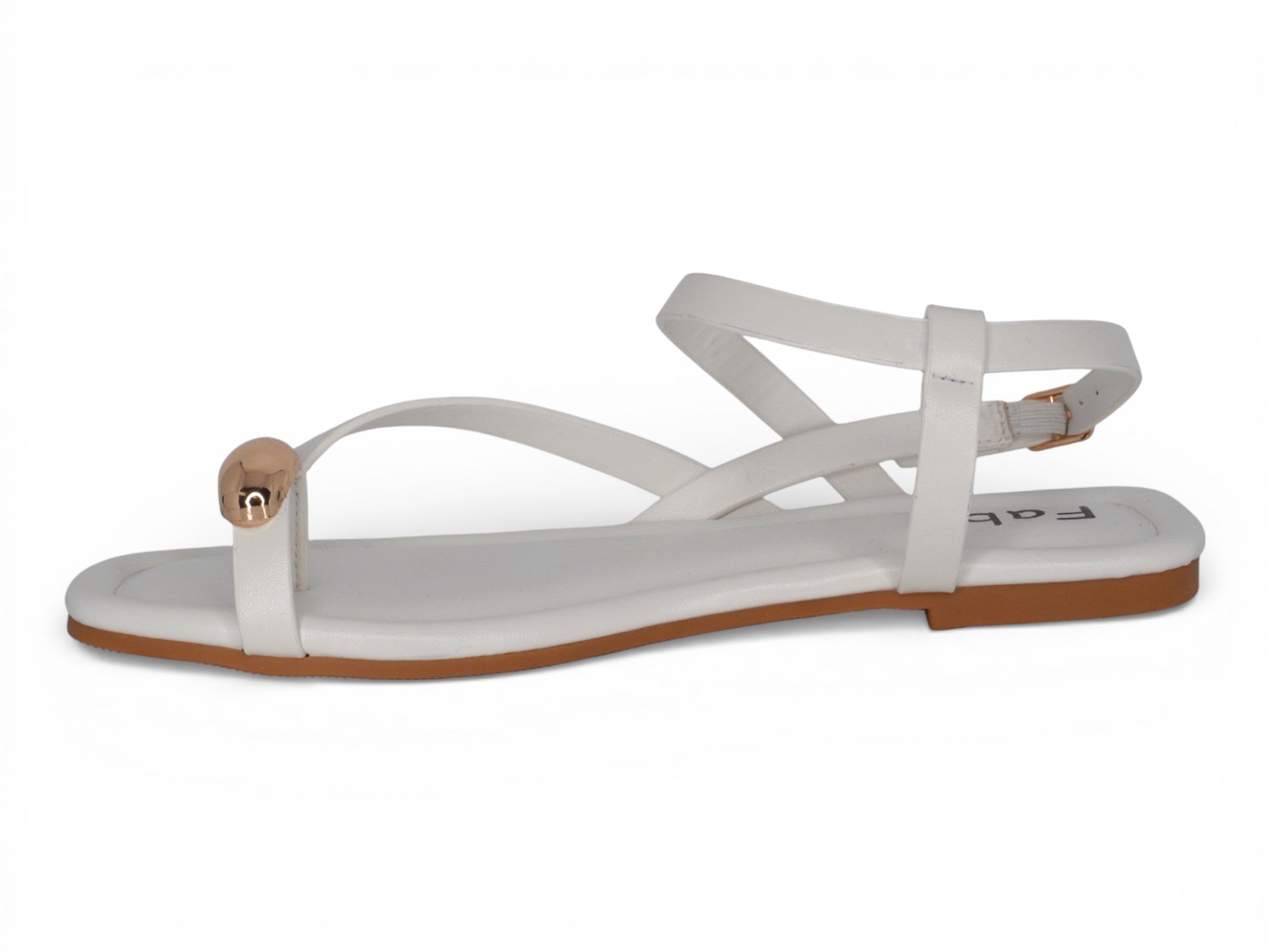 Women's White Farrah Sandal