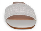 Women's White Raffia Sandal