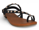 Women's Black Crystalla Sandal