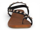 Women's Black Crystalla Sandal