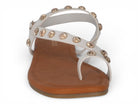 Women's White Crystalla Sandal