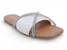 Women's White Nailea Sandal