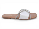 Women's White Nailea Sandal