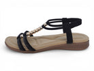 Women's Black Beverly Padded Sandal