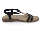 Women's Black Beverly Padded Sandal