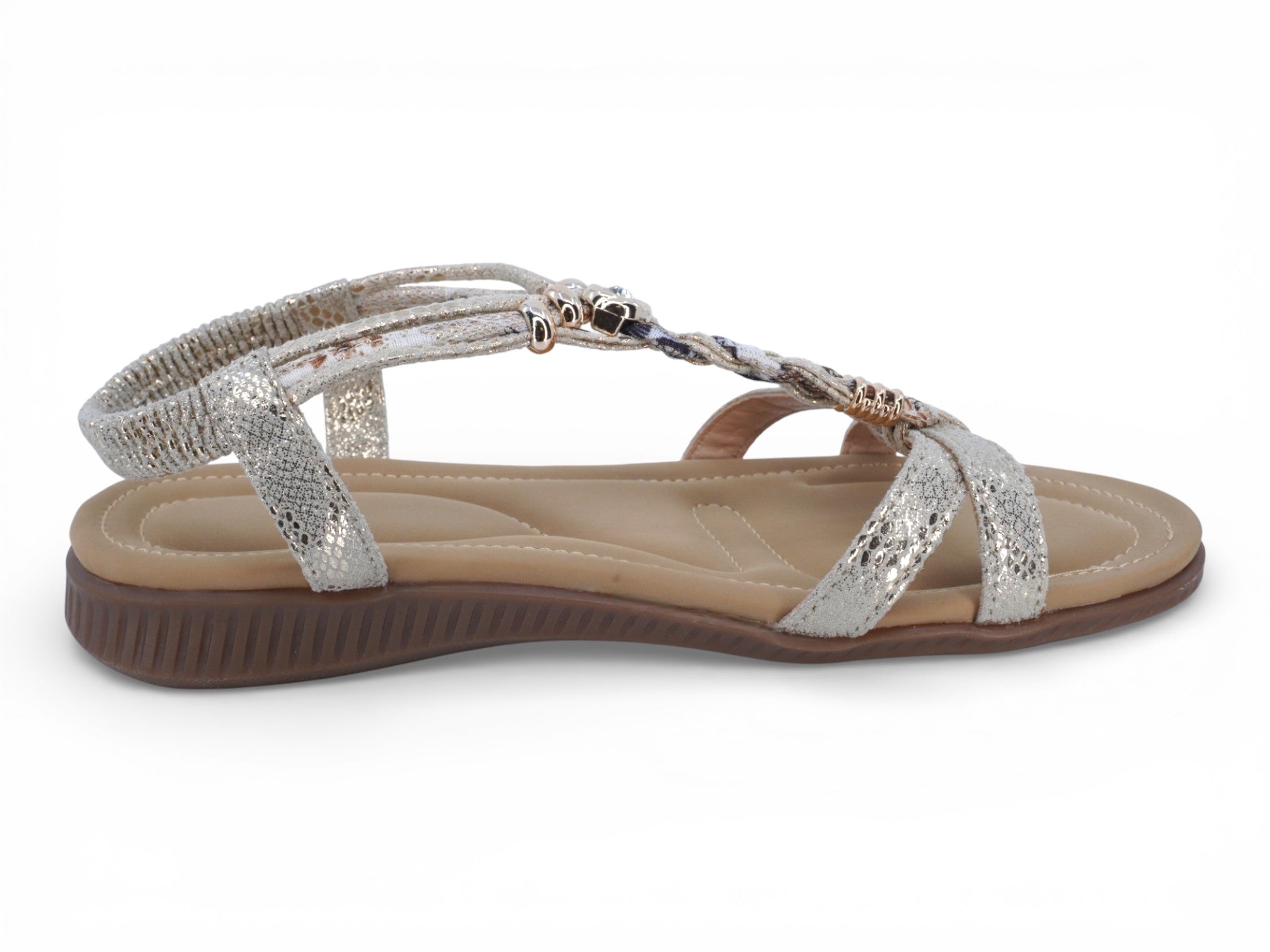 Women's Taupe Joni Padded Sandal