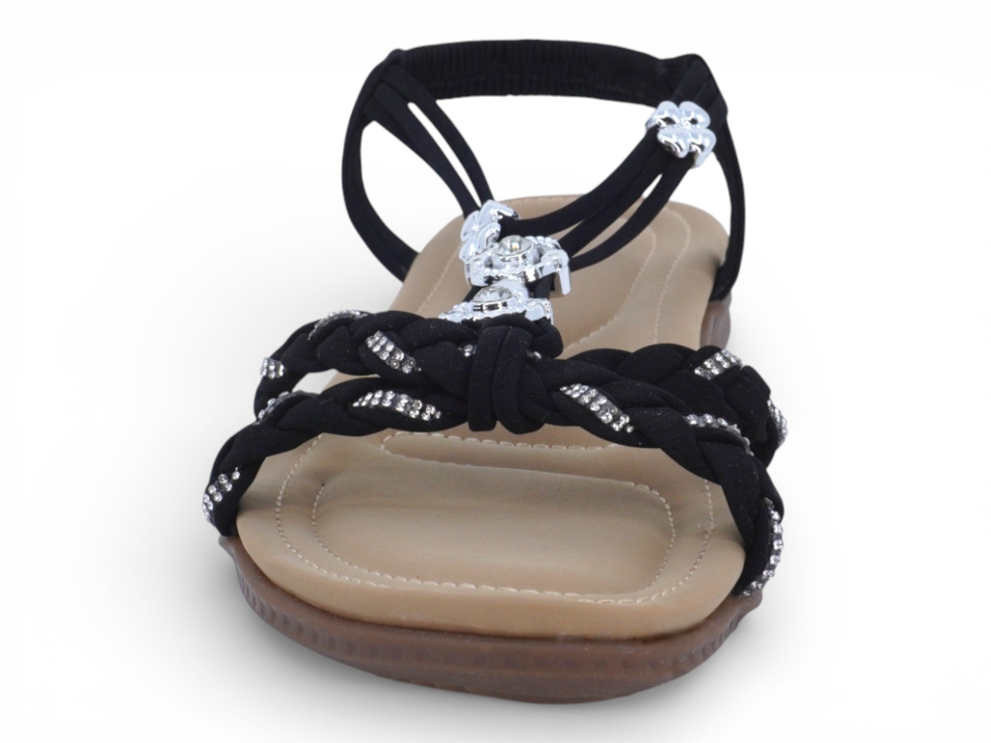 Women's Black Brexlee Padded Sandal