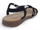 Women's Black Brexlee Padded Sandal