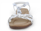 Women's White Brexlee Padded Sandal