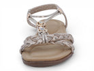 Women's Gold Brexlee Padded Sandal