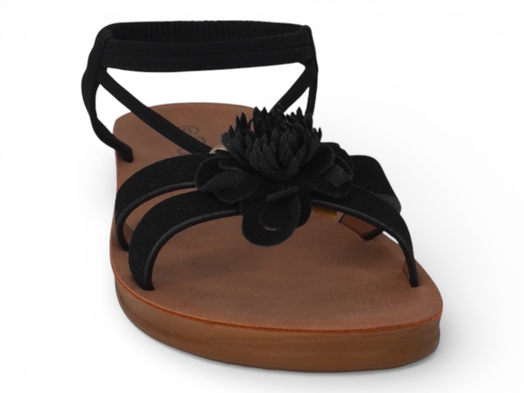 Women's Black Petunia Sandal