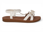 Women's White Petunia Sandal