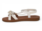 Women's White Petunia Sandal
