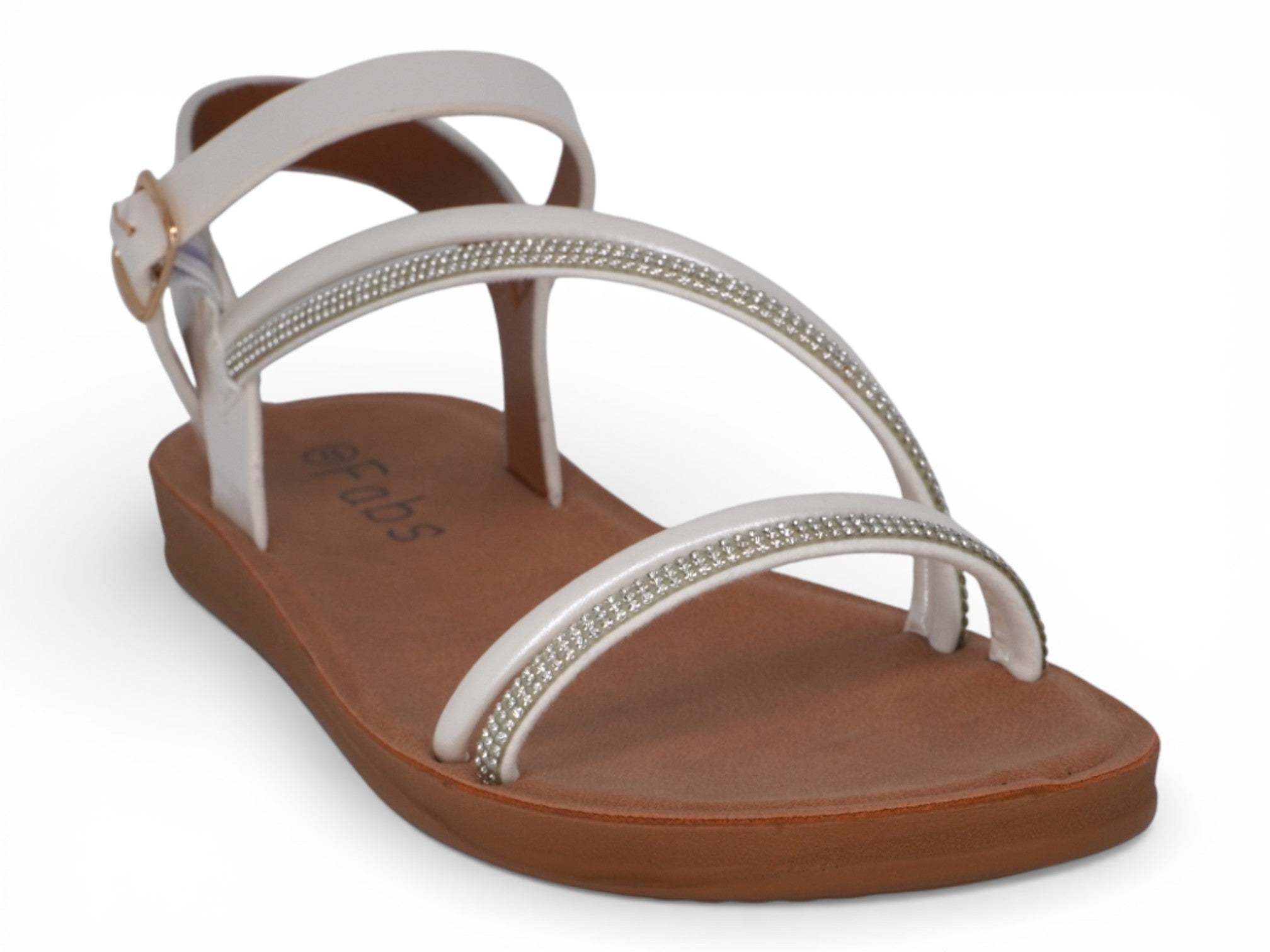 Women's White Zadie Sandal