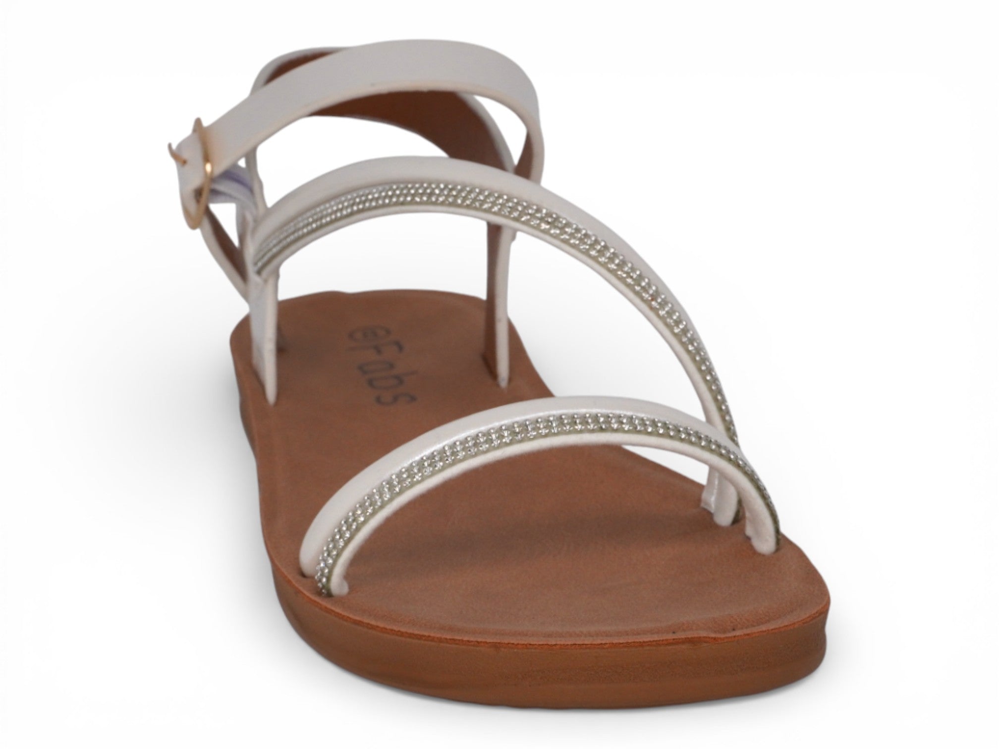 Women's White Zadie Sandal