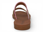 Women's Rainbow Raffia Sandal