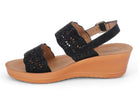 Women's Black Constance Wedge