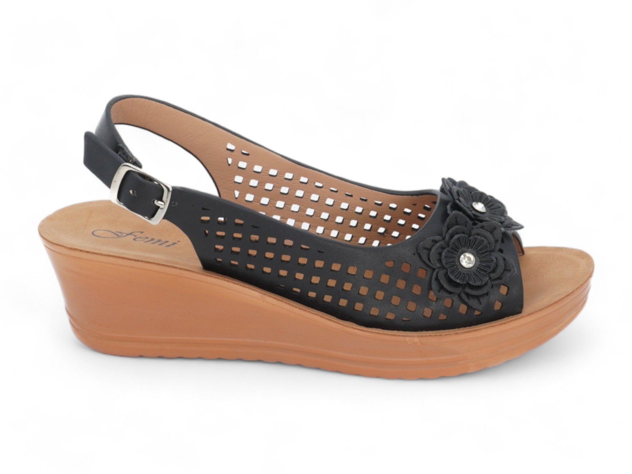 Women's Black Pheobe Wedge