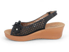 Women's Black Pheobe Wedge