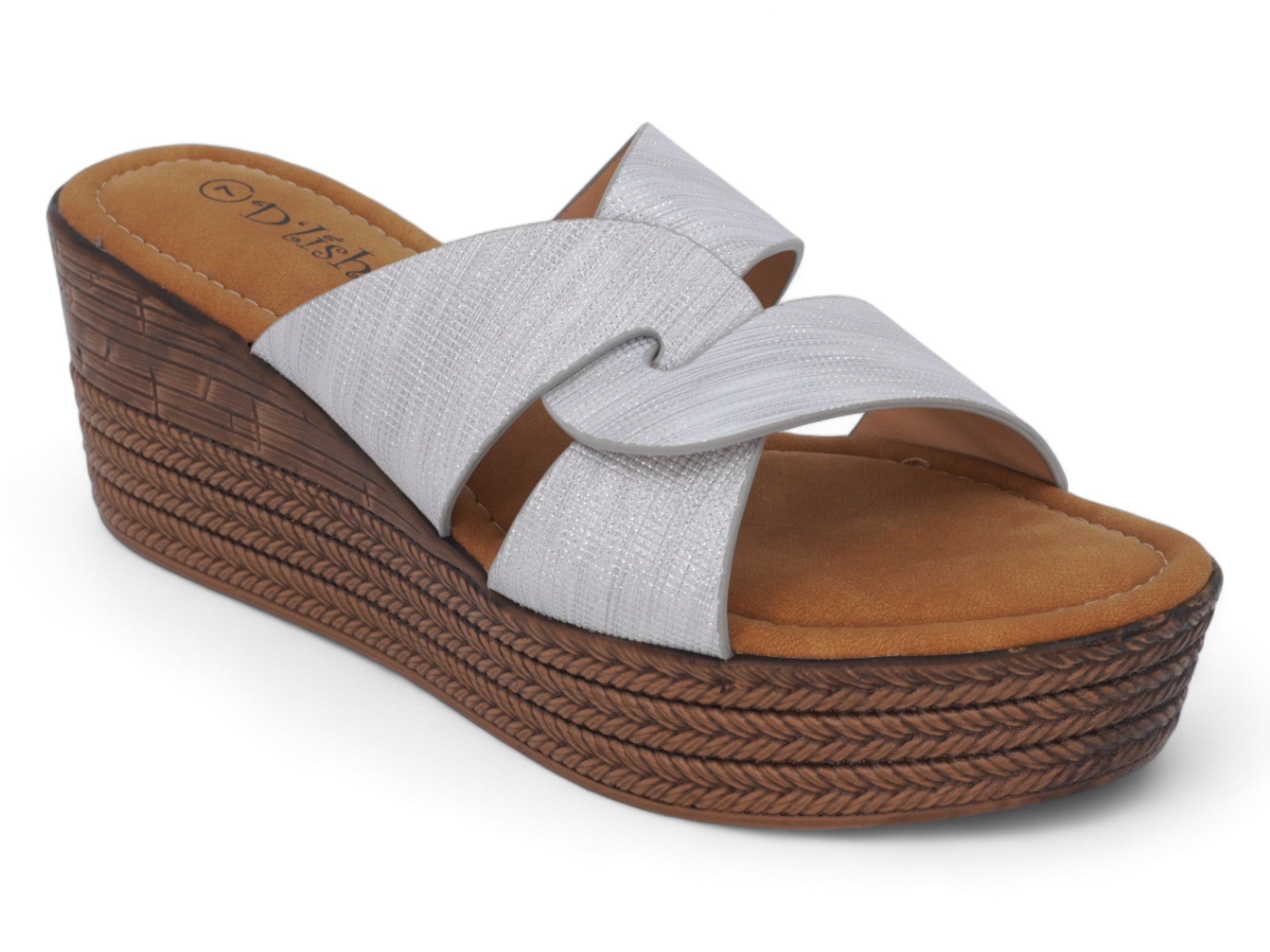 Women's Silver Giselle Wedge