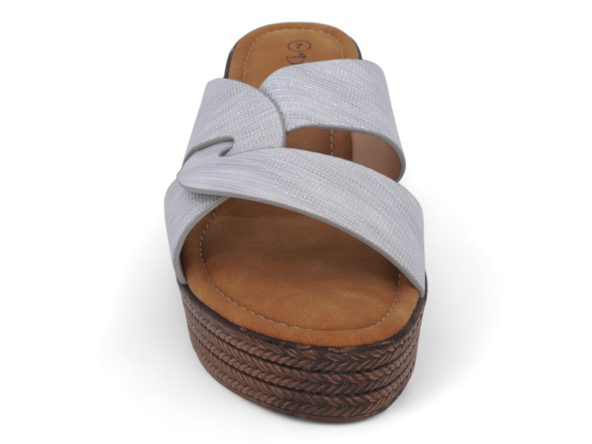 Women's Silver Giselle Wedge