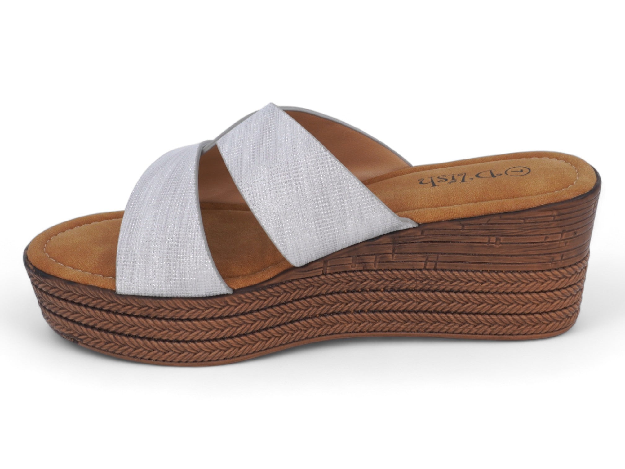 Women's Silver Giselle Wedge